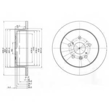 Тормозной диск DELPHI BG3779