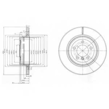 Тормозной диск DELPHI BG3787