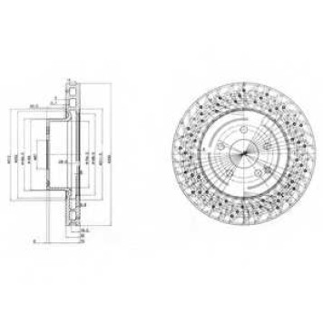 Тормозной диск DELPHI BG3827