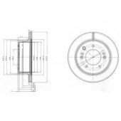 Тормозной диск DELPHI BG3859