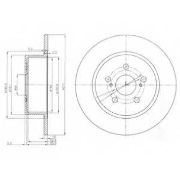 Тормозной диск DELPHI BG3922