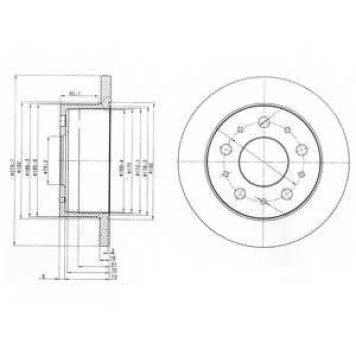 Тормозной диск DELPHI BG3923