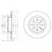 Тормозной диск DELPHI BG3945