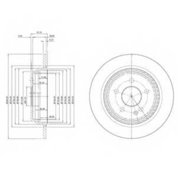Тормозной диск DELPHI BG3969
