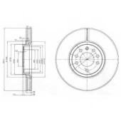 Тормозной диск DELPHI BG3973