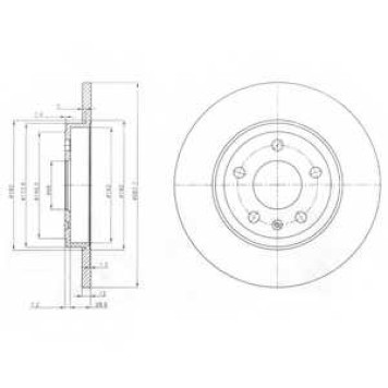 Тормозной диск DELPHI BG3996