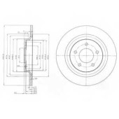 Тормозной диск DELPHI BG4026