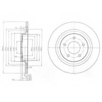 Тормозной диск DELPHI BG4026