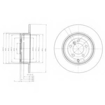 Тормозной диск DELPHI BG4066