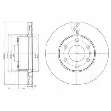 Тормозной диск DELPHI BG4100