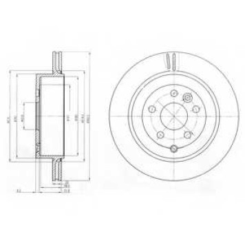 Тормозной диск DELPHI BG4125