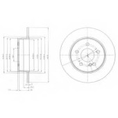 Тормозной диск DELPHI BG4152