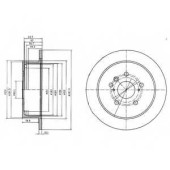 Тормозной диск DELPHI BG4180