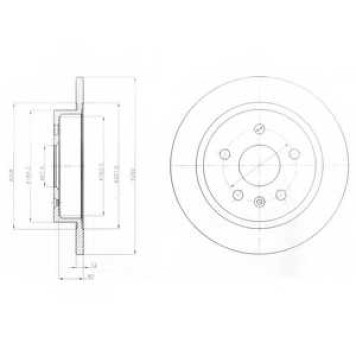 Тормозной диск DELPHI BG4188