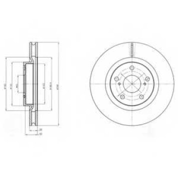 Тормозной диск DELPHI BG4192
