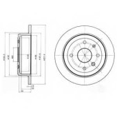 Тормозной диск DELPHI BG4194