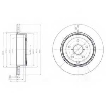 Тормозной диск DELPHI BG4287