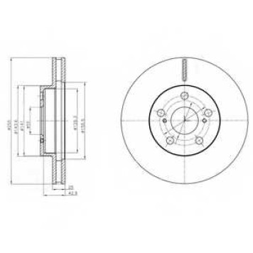Тормозной диск DELPHI BG4290