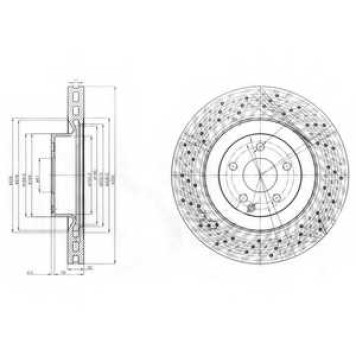 Тормозной диск DELPHI BG9057
