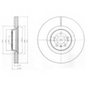 Тормозной диск DELPHI BG9060