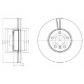 Тормозной диск DELPHI BG9061