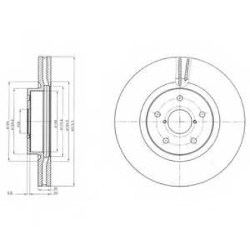 Тормозной диск DELPHI BG9084