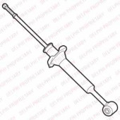 Амортизатор задний для OPEL OMEGA A(16#,17#,19#,66#,67#), SENATOR B(29#) <b>DELPHI D2252898</b>