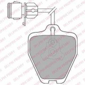 Колодки тормозные дисковые для AUDI A6(4B2,4B5,C5) <b>DELPHI LP1463</b>