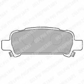 Колодки тормозные дисковые для SUBARU FORESTER(SF), IMPREZA(GC, GD, GF, GFC, GG), LEGACY(B13#, BE, BH, BL, BM, BP, BR), OUTBACK(BE, BH) <b>DELPHI LP1509</b>