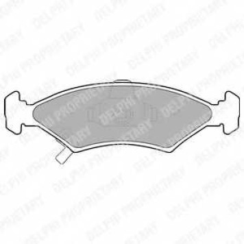 Колодки тормозные дисковые для KIA SEPHIA(FB), SHUMA(FB), SPORTAGE(K00) <b>DELPHI LP1630</b>