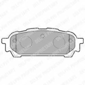Колодки тормозные дисковые для SUBARU FORESTER(SG), IMPREZA(GD,GG) <b>DELPHI LP1822</b>