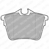 Колодки тормозные дисковые для CITROEN C5(RD#,TD#) / PEUGEOT 407(6C#,6D#,6E#) <b>DELPHI LP1892</b>