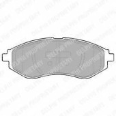 DELPHI LP1895 - колодки тормозные, передние