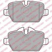 Колодки тормозные дисковые для BMW 1(E81,E87), 3(E90,E91) <b>DELPHI LP1924</b>