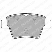 Колодки тормозные дисковые для CITROEN C4(LA#,LC#) / PEUGEOT 207(WA#,WC#,WD#,WK#), 307(3A/C,3B,3E,3H) <b>DELPHI LP1926</b>