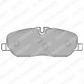 Колодки тормозные дисковые для LAND ROVER DISCOVERY(LA,LA#,TAA), RANGE ROVER(LS) <b>DELPHI LP1935</b>
