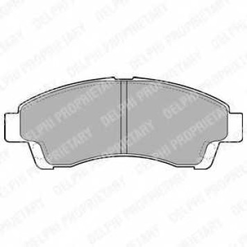 Колодки тормозные дисковые для MAZDA B-SERIE(UF) <b>DELPHI LP1937</b>