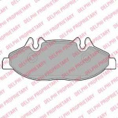 Колодки тормозные дисковые для MERCEDES VIANO(W639), VITO(W639) <b>DELPHI LP1947</b>