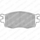 Колодки тормозные дисковые для HYUNDAI ACCENT(MC), i20(PB,PBT) / KIA RIO(JB) <b>DELPHI LP1951</b>