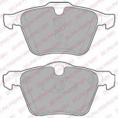 Колодки тормозные дисковые для FORD MONDEO(BA7), S-MAX(WA6) / VOLVO S80(AS), V60, V70(BW), XC70 <b>DELPHI LP1968</b>