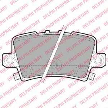 Колодки тормозные дисковые для HONDA CIVIC(FA,FD,FK,FN) <b>DELPHI LP1971</b>