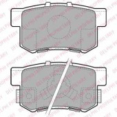 DELPHI LP1972 - колодки тормозные, задние