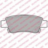Колодки тормозные дисковые для HONDA CR(RE) <b>DELPHI LP2047</b>