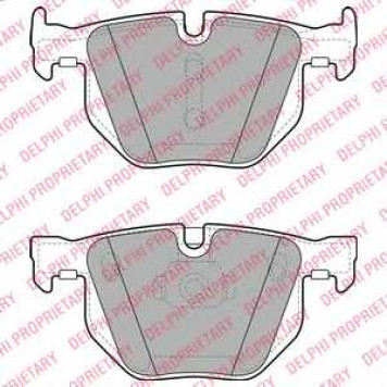Колодки тормозные дисковые для BMW X5(E70), X6(E71,E72) <b>DELPHI LP2068</b>