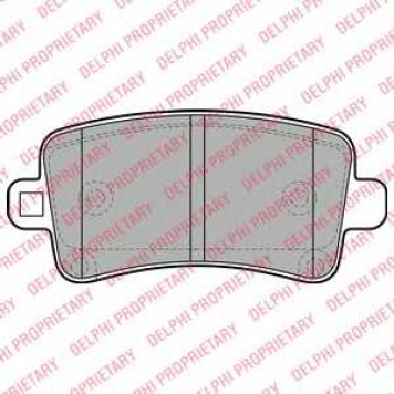 Колодки тормозные дисковые для HONDA CIVIC(EC,ED,EE) / OPEL INSIGNIA / SAAB 9-5(YS3G) <b>DELPHI LP2084</b>