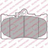 Колодки тормозные дисковые для LEXUS GS(GRS19#, GWS19#, URS19#, UZS19#) <b>DELPHI LP2122</b>