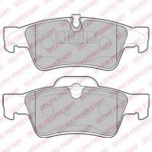 Колодки тормозные дисковые для MERCEDES G(W463), GL(X164), M(W164), R(V251,W251) <b>DELPHI LP2124</b>
