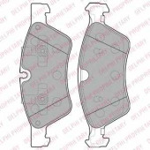 Колодки тормозные дисковые для MERCEDES GL(X164), M(W164), R(V251,W251) <b>DELPHI LP2125</b>