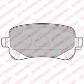 Колодки тормозные дисковые для CHRYSLER GRAND VOYAGER(RT) <b>DELPHI LP2174</b>