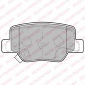 Колодки тормозные дисковые для TOYOTA VERSO(#AUR2#,#ZGR2#) <b>DELPHI LP2193</b>